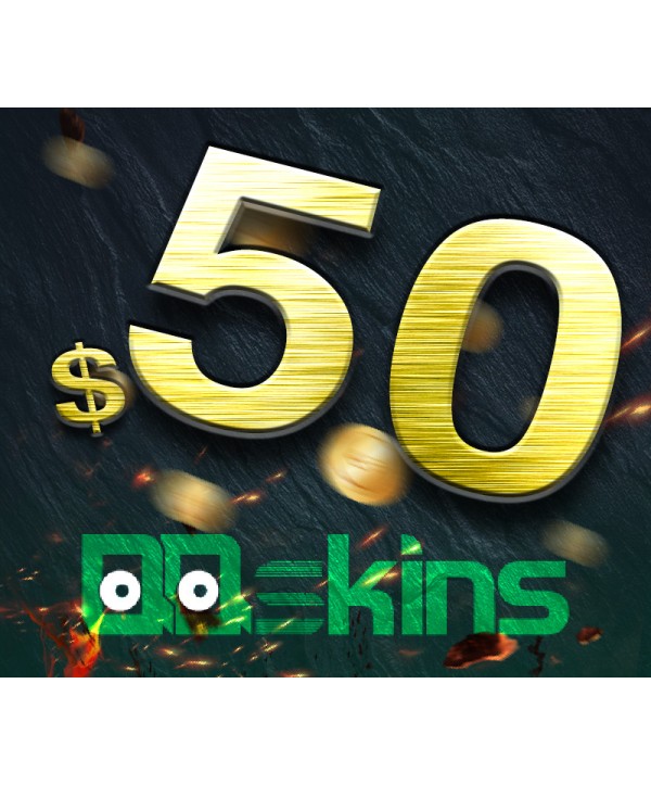 QQSkins $50 Wallet Card Key GLOBAL